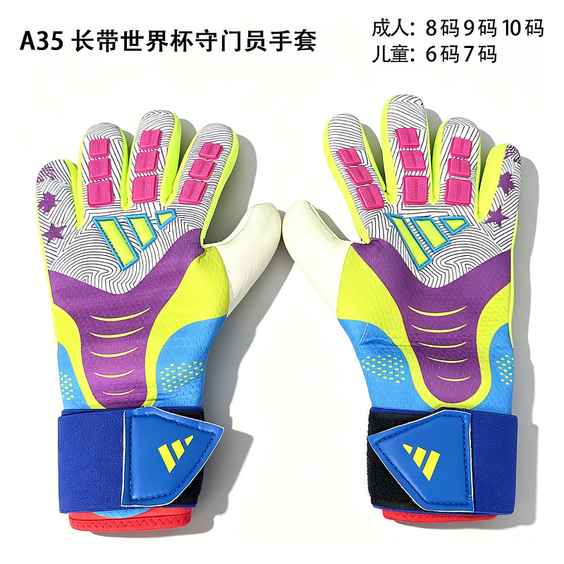 Adidas 26-27 A-D Goalkeeper Adult Kids Glove 6 7 8 9 10