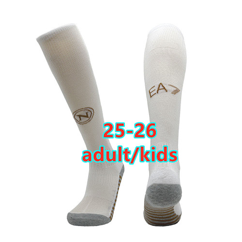 25-26 Napoli Away Socks Adult Kids