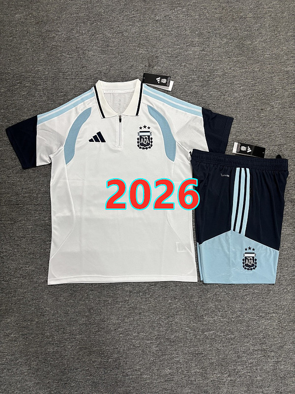 Argentina Polo Short Sleeve Tracksuit Kit S-3XL Polo