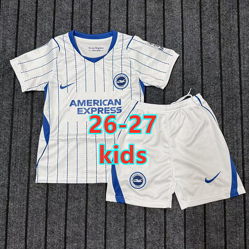 26-27 Brighton Away Kids Jersey+shorts Kit 16 -28