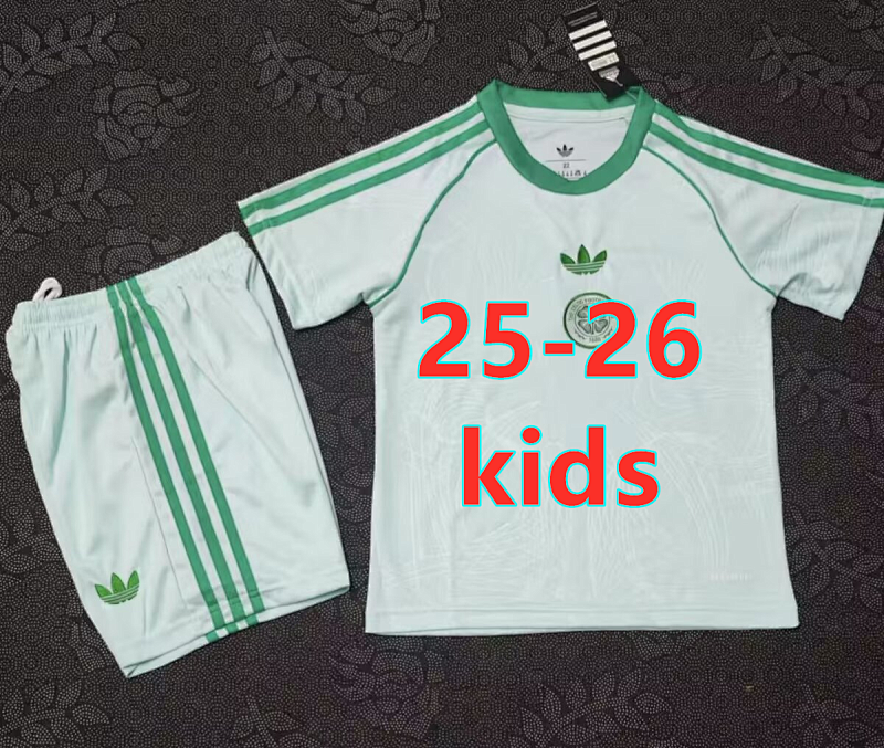 25-26 Celtic Special Kids Jersey+shorts Kit 16 -28