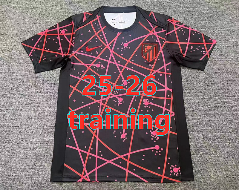 25-26 Atletico Madrid Training Fans Version Jersey S-4XL