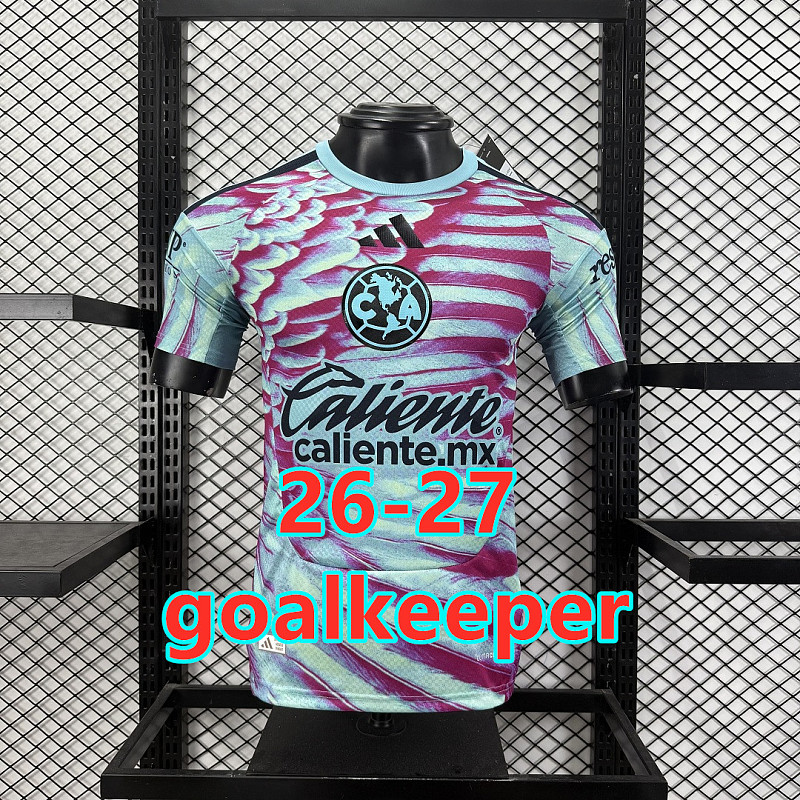 26-27 America Goalkeeper Player Jersey S-4XL