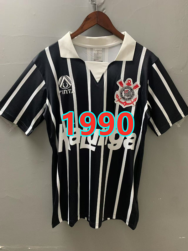 Corinthians Away Retro Jersey S-2XL
