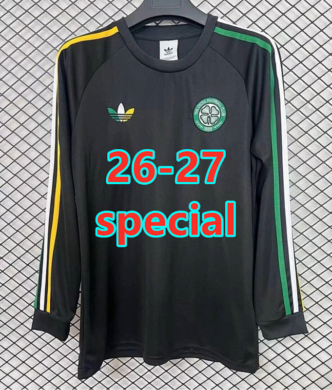 26-27 Celtic Special Fans Long Sleeve Jersey S-4XL