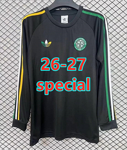 26-27 Celtic Special Fans Long Sleeve Jersey S-4XL