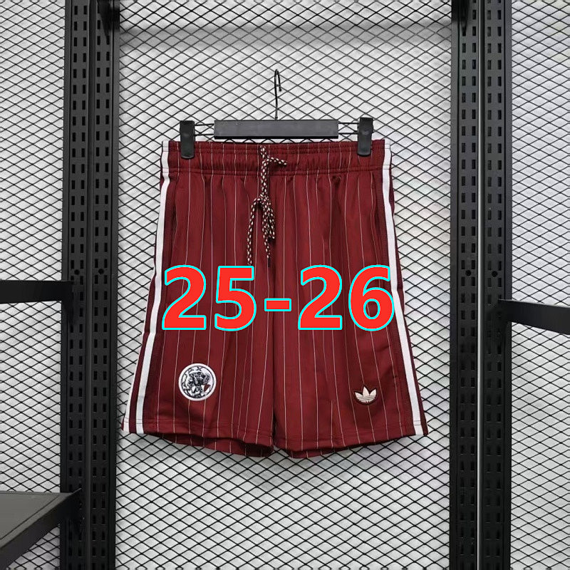 25-26 Ajax Third Fans Version Shorts S-2XL