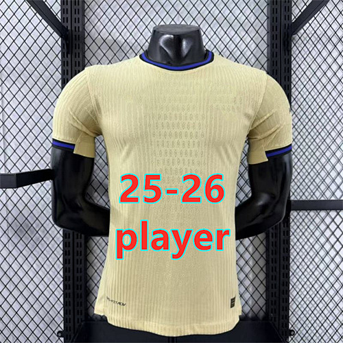 25-26 Barcelona Away Player Without Sponsor S-4XL