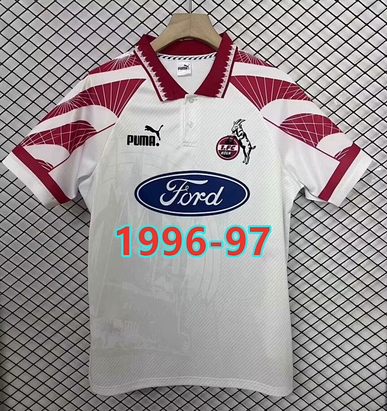 Koln Home Retro Fans Version Jersey S-4XL