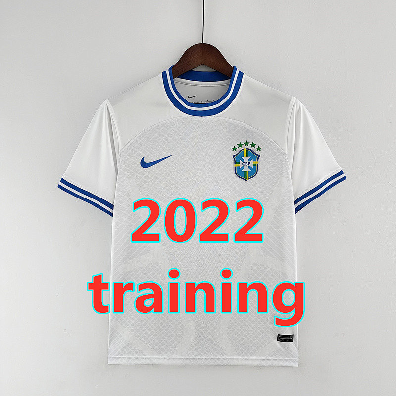 Brazil Short Sleeve Training S-2XL Jersey