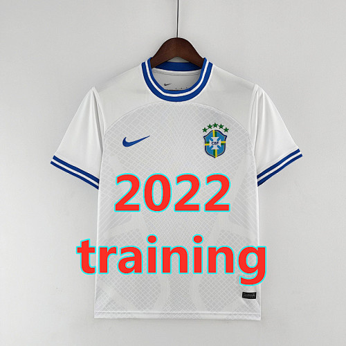 Brazil Short Sleeve Training S-2XL Jersey