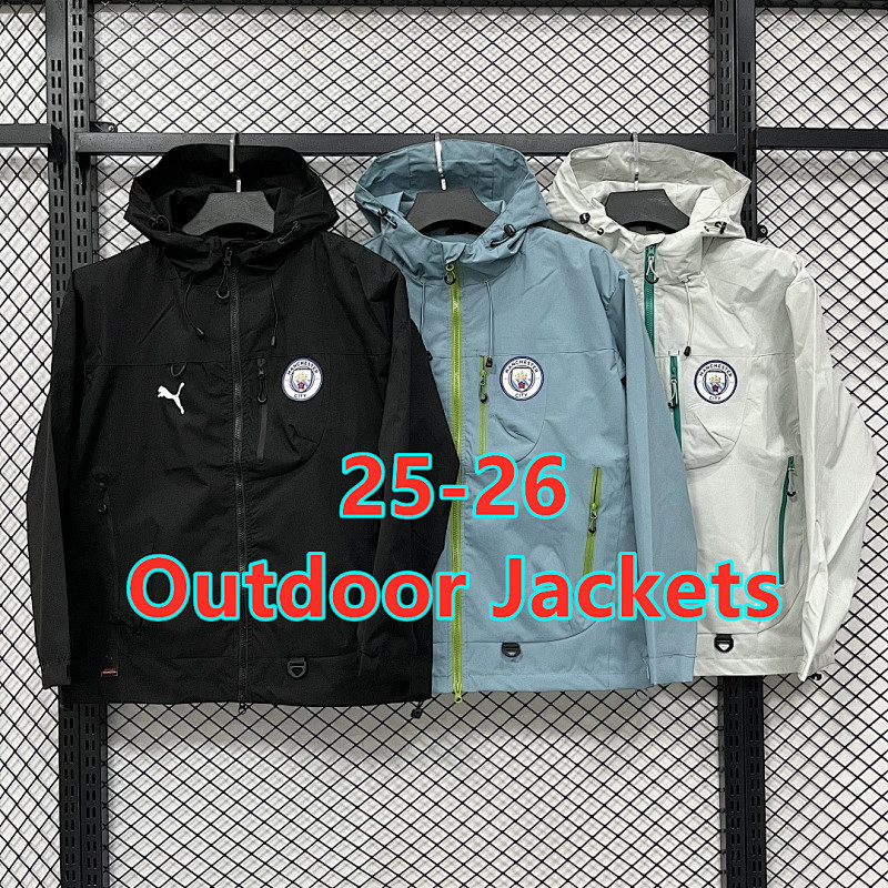 25-26 Manchester City Outdoor Jackets S-3XL