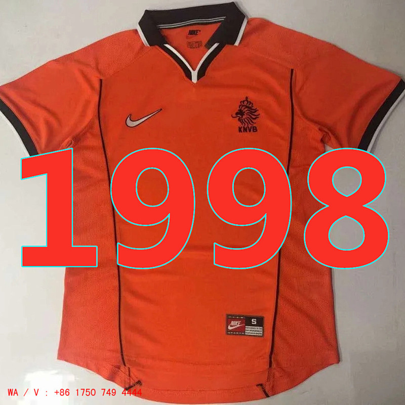 Netherlands Retro TopThai Quality Jersey S-2XL