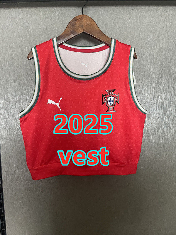Portugal Home Woman Vest Jersey S-Xl