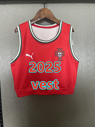Portugal Home Woman Vest Jersey S-Xl
