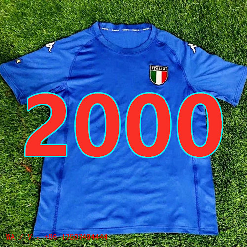 Italy Retro TopThai Quality Jersey S-2XL