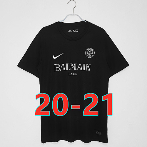 Balenciaga Paris Psg 20-21 Retro Training Jersey S-2XL
