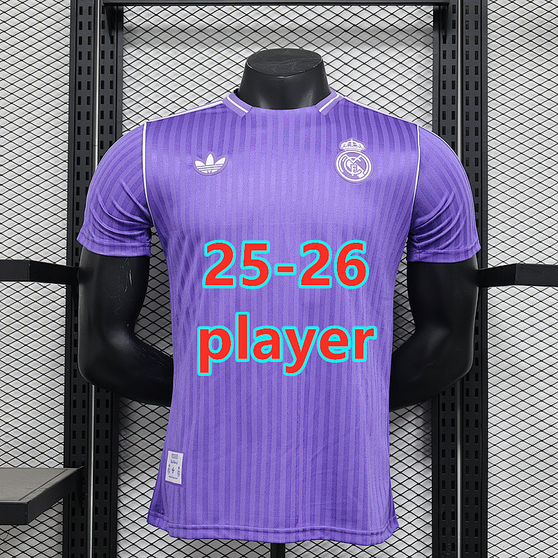 25-26 Real Madrid Special Player Version Jersey S-2XL