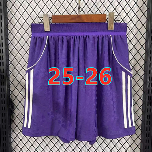 25-26 Manchester United Away Player Version Shorts S-3XL
