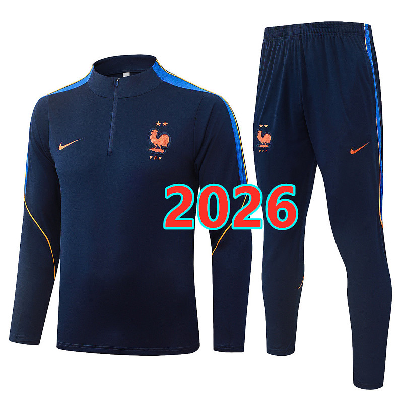 France Long Sleeve Tracksuit S-2XL