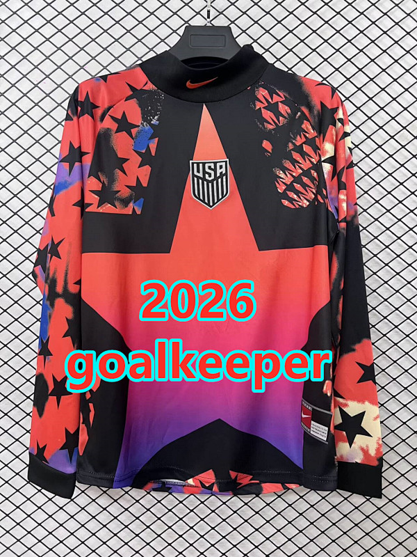 United States Goalkeeper Fans Version Long Jersey S-2XL