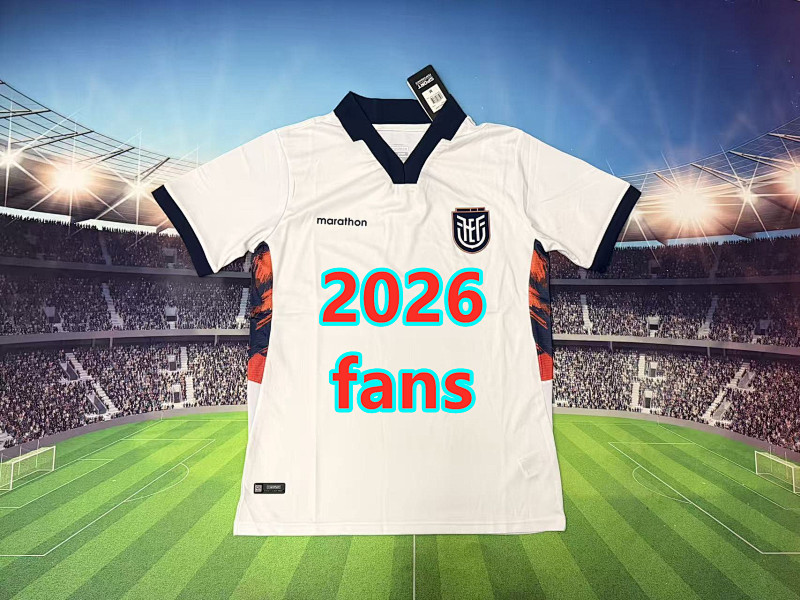Ecuador Third Fans Version Jersey S-4XL