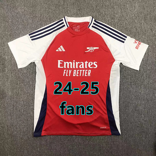24-25 Arsenal Home Fans Version Jersey S-4XL