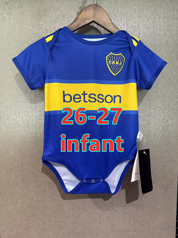 26-27 Boca Juniors Home Infant Jersey 9 -12 BB