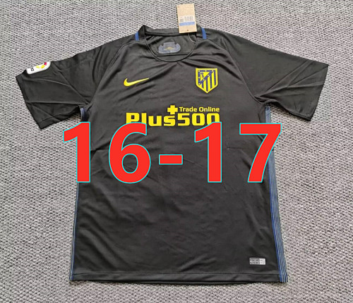 16-17 Atletico Madrid Away Retro Fans Version Jersey S-2XL