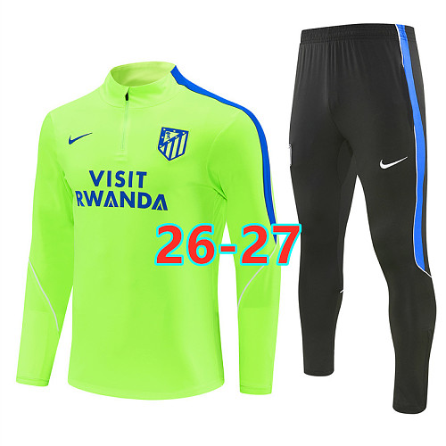 26-27 Atletico Madrid Long Sleeve Tracksuit S-2XL
