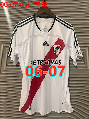 06-07 River Plate Home Retro Jersey S-2XL