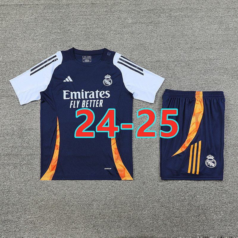 24-25 Real Madrid Short Sleeve Tracksuit S-2XL