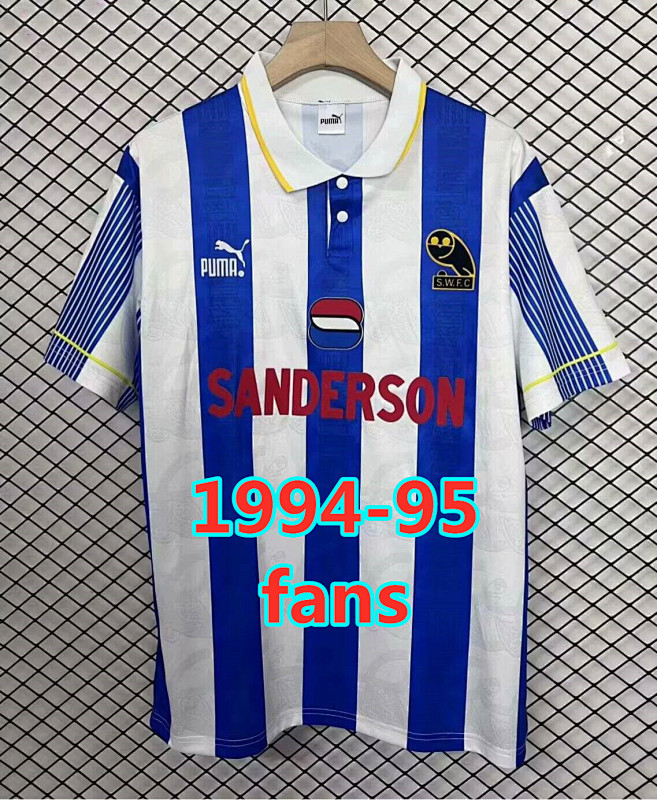 Sheffield Wednesday Home Fans Version Jersey S-4XL