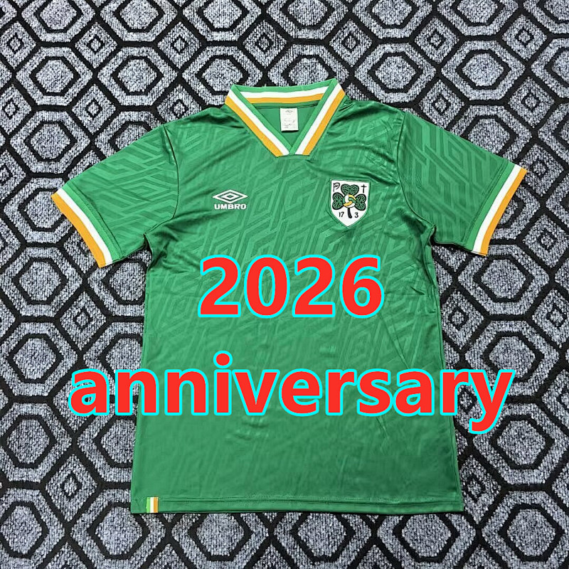 Ireland Anniversary Fans Version Jersey S-2XL