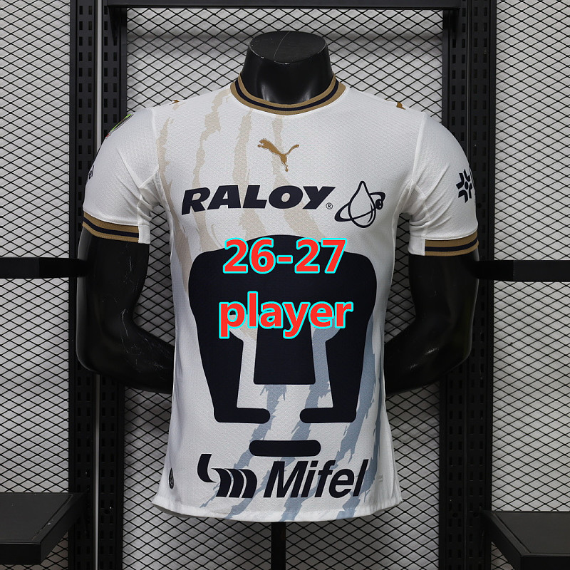 26-27 Pumas Unam Home Player Version Jersey S-4XL