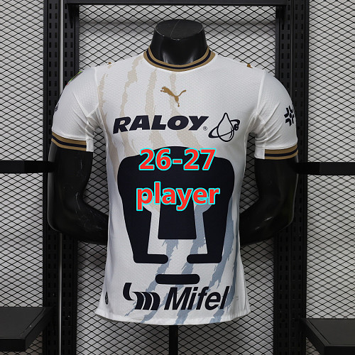 26-27 Pumas Unam Home Player Version Jersey S-4XL