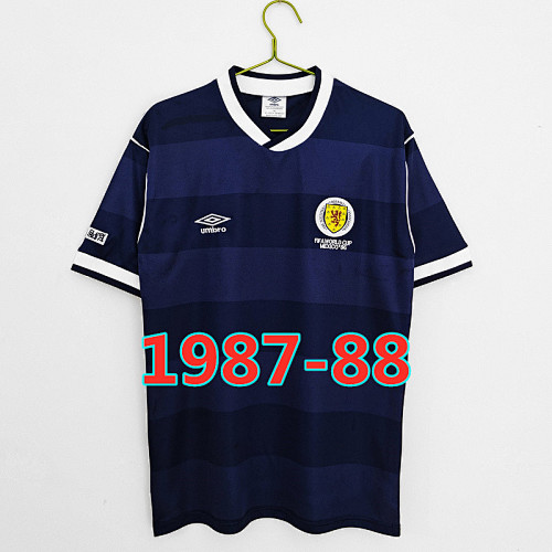 Scotland Retro TopThai Quality Home Jersey S-2XL