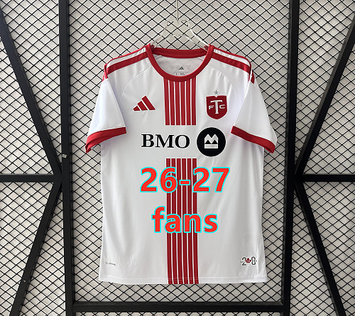 26-27 Toronto Away Fans Version Jersey S-4XL