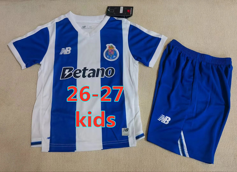 26-27 Porto Home Kids Jersey+shorts Kit 16 -28