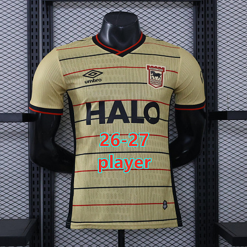 26-27 Ipswich Town Away Player Version Jersey S-2XL