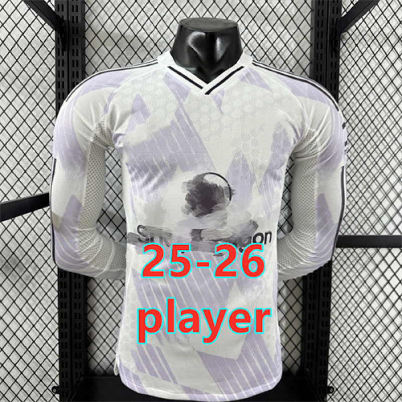 25-26 Manchester United Away Player Long Jersey S-3XL