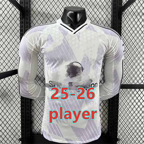 25-26 Manchester United Away Player Long Jersey S-3XL