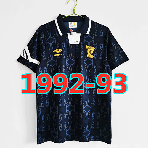 Scotland Retro Home Jersey S-2XL