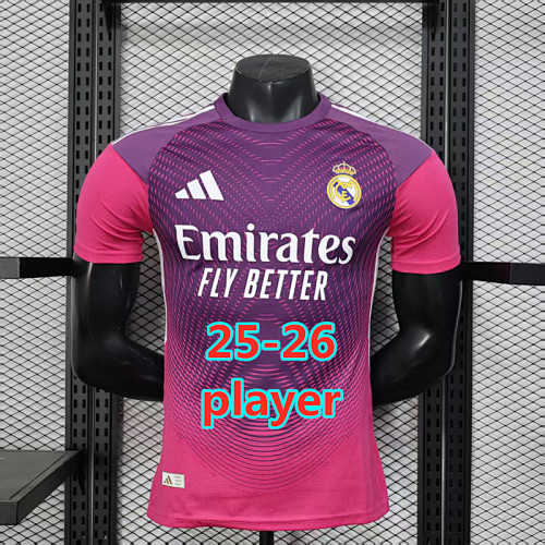 25-26 Real Madrid Special Player Version Jersey S-2XL