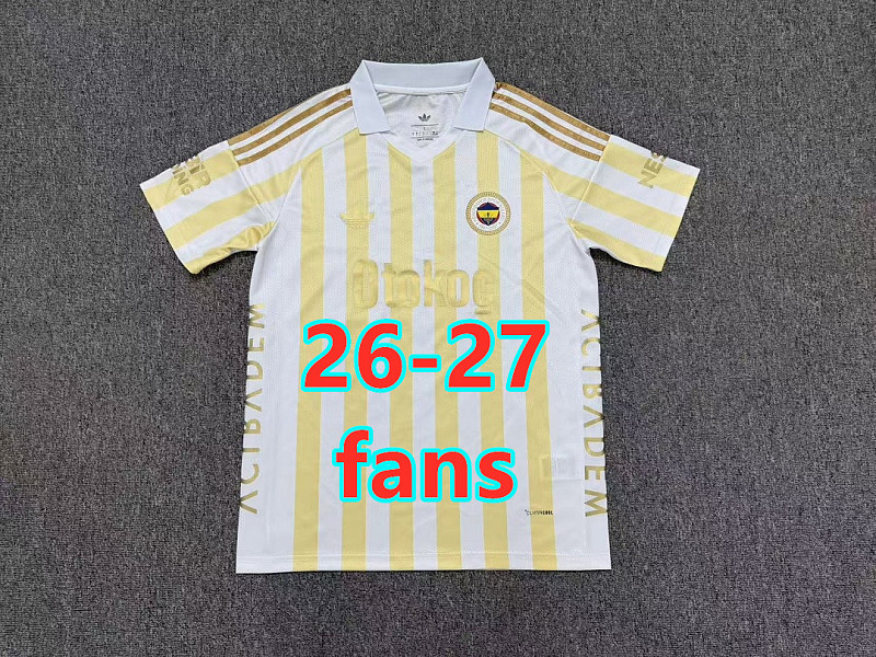 26-27 Fenerbahce Away Fans Version Jersey S-4XL