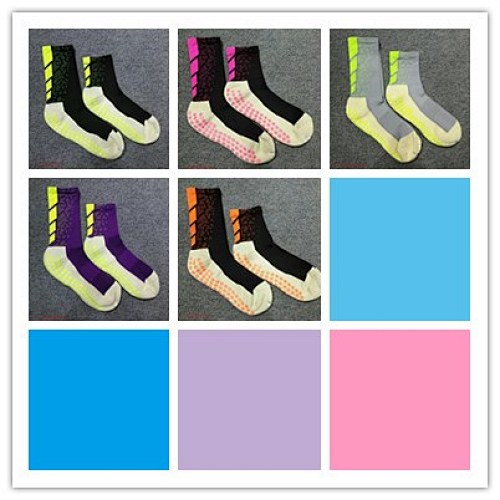 Middle Length Fish Scale Latex Socks For Adult