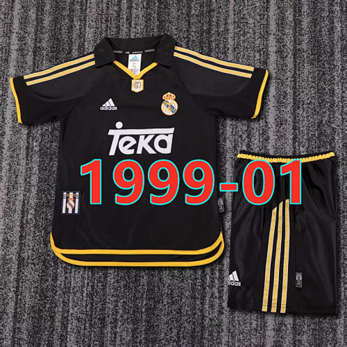 Real Madrid Away Kids Retro Jersey+shorts 16 -28