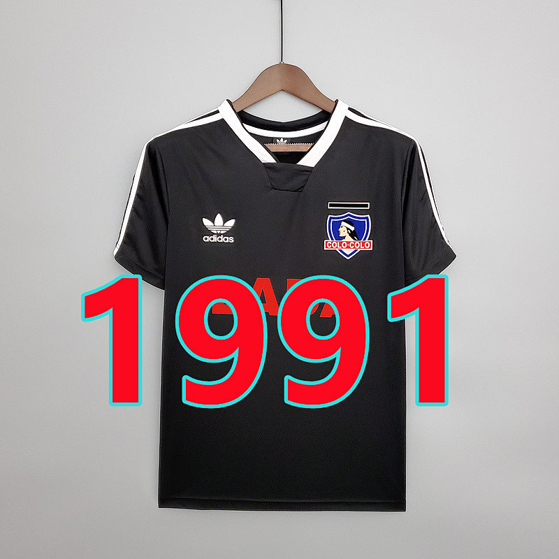 Colo-Colo Retro TopThai Quality Away Jersey S-2XL