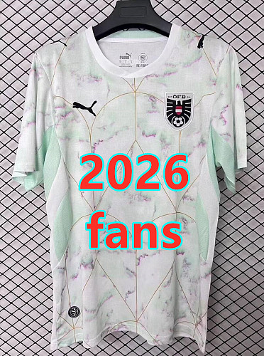Austria Away Fans 32 Team Jersey S-4XL 32