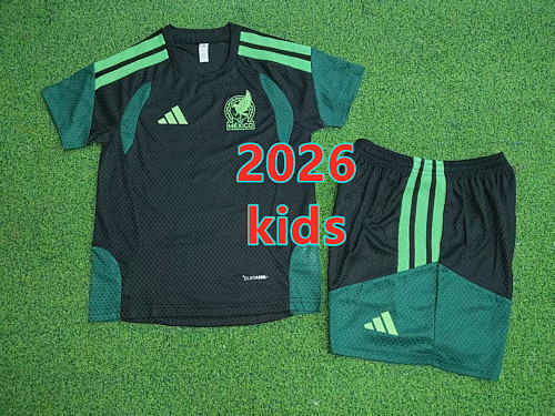 AY Mexico Kids Player Short Sleeve+shorts Kit 16 -28